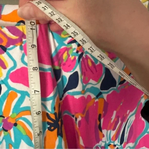 Lilly Pulitzer Georgia May floral wide leg Pant - Picture 8 of 10